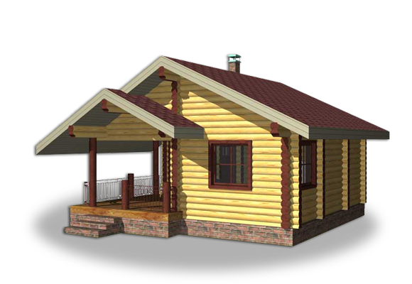 Дървени къщи - АНТАССТРОЙ